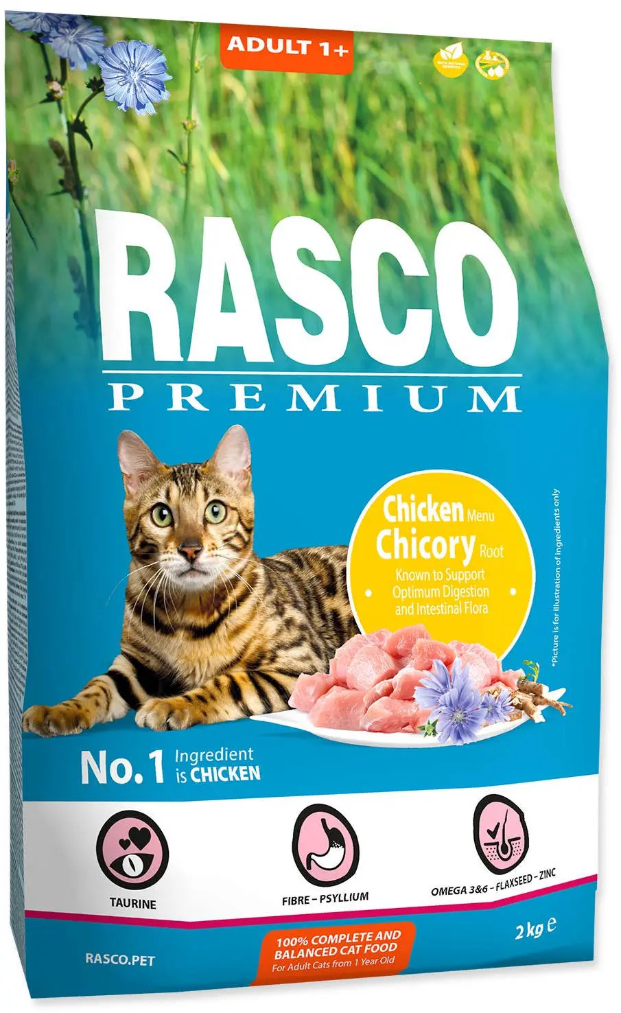 RASCO Premium Hrana pentru pisici adulte, cu Pui