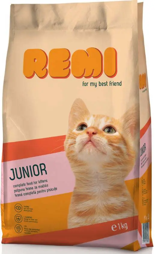 REMI JUNIOR, hrana uscata pentru pisicute 1kg