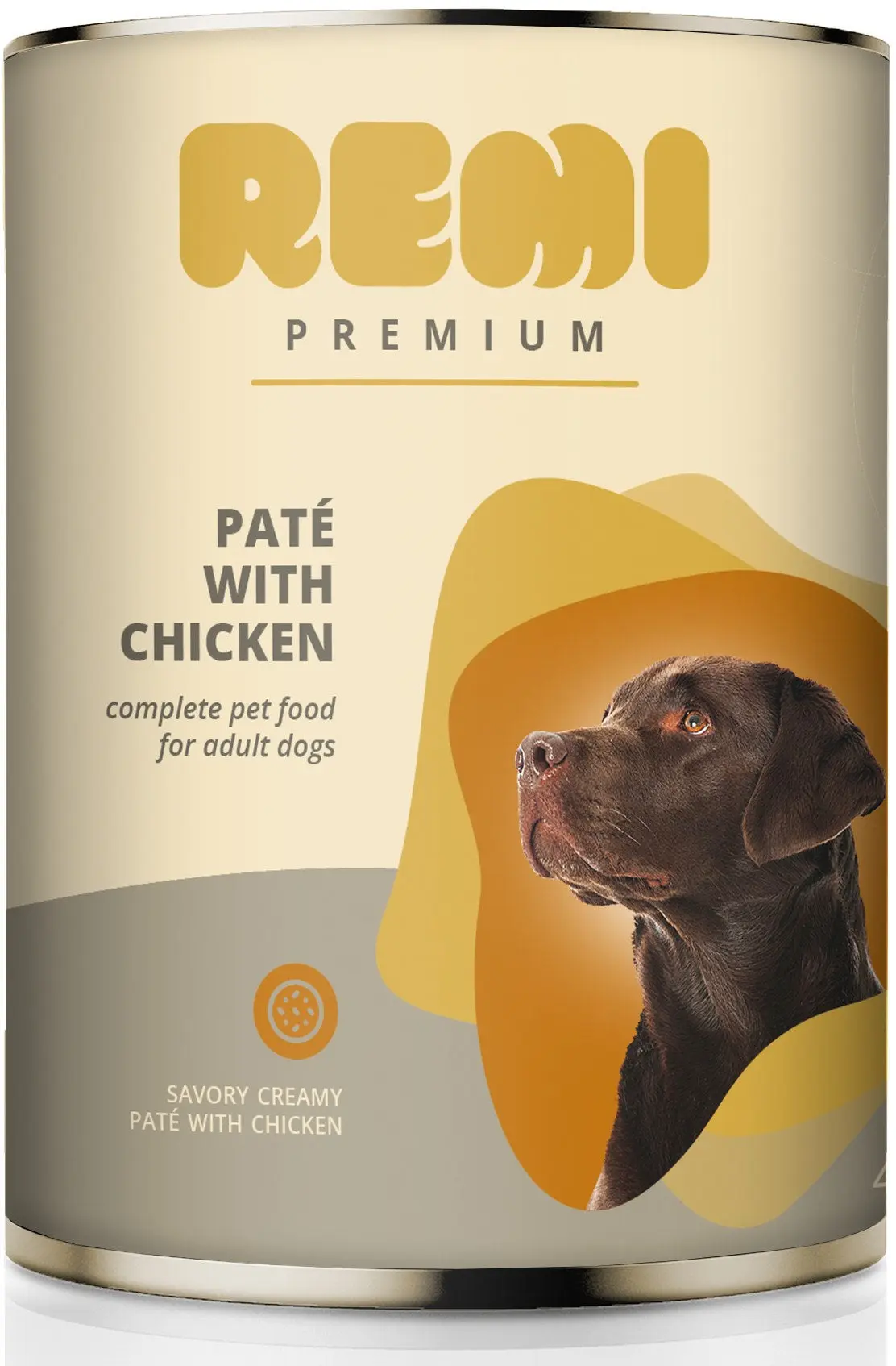 REMI Premium Conserva pentru caini, pate cu Pui 400g