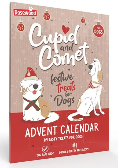 ROSEWOOD Calendar Advent de Craciun - recompensa pentru caini 70g