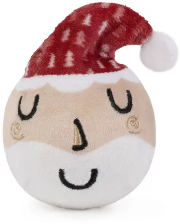 ROSEWOOD Jucarie pentru caini Minge Seth Mos Craciun, editie Craciun