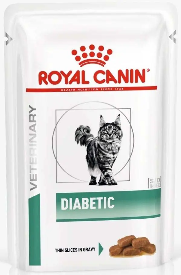 ROYAL CANIN VHN Diabetic Plic hrana umeda pentru pisici 85g
