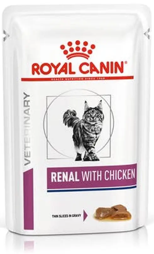 ROYAL CANIN VHN Renal Plic hrana umeda pisici, cu Pui 85g