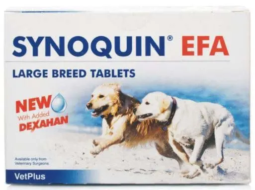 SYNOQUIN EFA (VetPlus) Large breed Supliment nutritiv articulatii 30cp