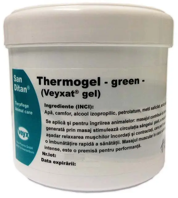 SANDITAN Veyxat Gel -Thermogel Green pentru diminuarea rapida a durerii