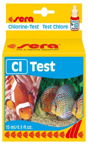 SERA Cl Test pentru masurarea cantitatii de clor din apa 15ml
