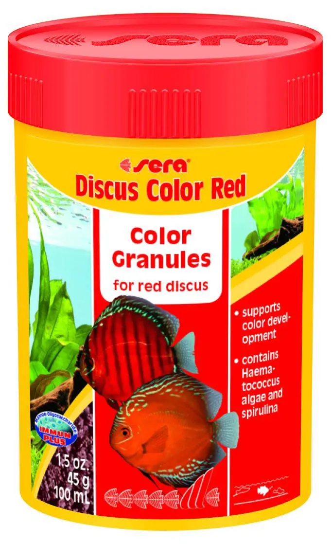 SERA Discus Color Red - Hrana granulata pentru Discus rosii