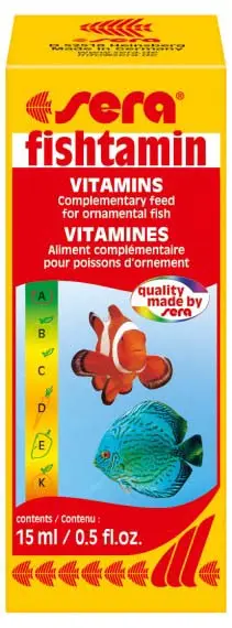 SERA Fishtamin Vitamine pentru pesti de acvariu 15ml