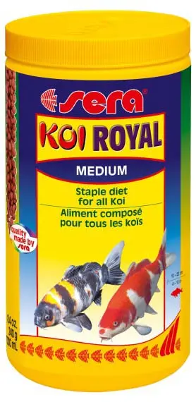 SERA KOI ROYAL MEDIUM Hrana pentru crapi Koi de talie medie 1000ml