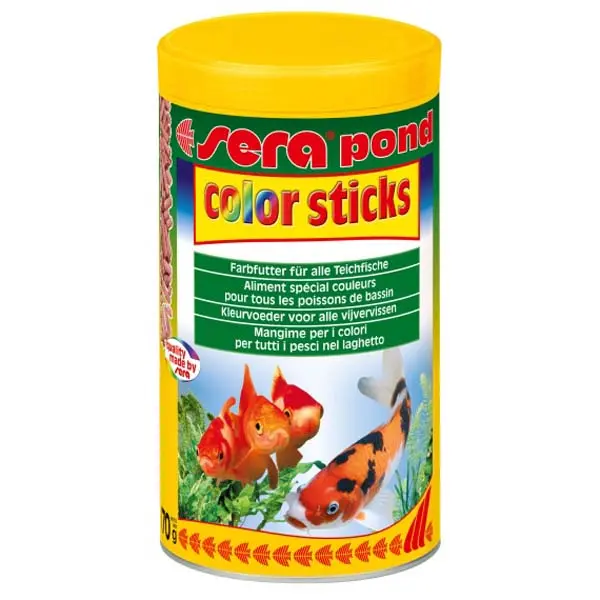SERA POND COLOR STICKS Hrana pt intensificarea culorilor pestilor 1000ml