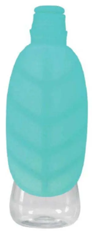 UNITED PETS Adapator Leaf portabil din silicon, 500ml, Turcoaz