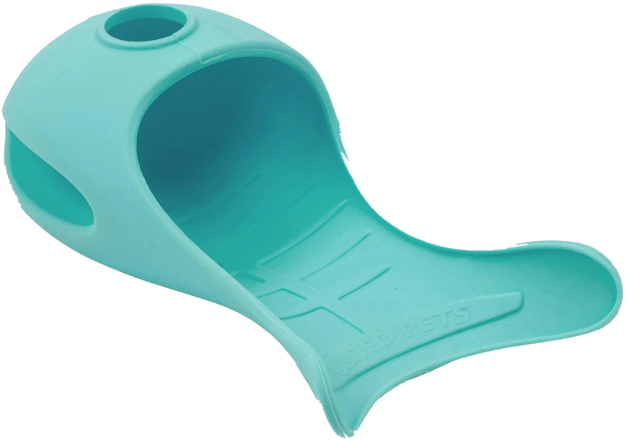 UNITED PETS Adapator pentru pisici, silicon, Turcoaz, 18x9x6cm