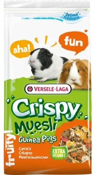 VERSELE-LAGA Crispy Muesli Hrana pentru porcusori de Guineea
