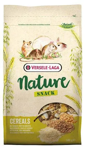 VERSELE-LAGA Nature Snack Cereals Delicatese pentru rozatoare, Cereale 500g