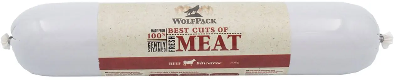 WOLFPACK Delicatesse meat sausage, salam 100% vita
