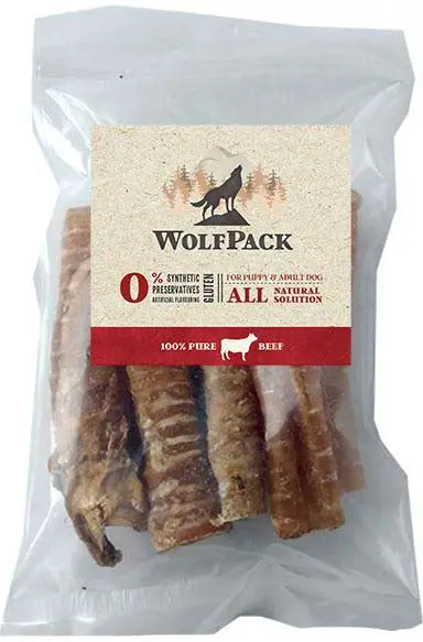 WOLFPACK Recompensa pentru caini, Gat de Vita 200g