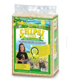 CHIPSI Citrus Rumegus pentru rozatoare, cu aroma de lamaie