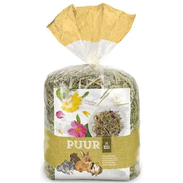 PUUR Fan cu flori pentru rozatoare, cu Galbenele si Trandafir 500g