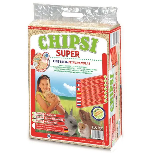CHIPSI Super Rumegus pentru rozatoare 60L/3,4kg