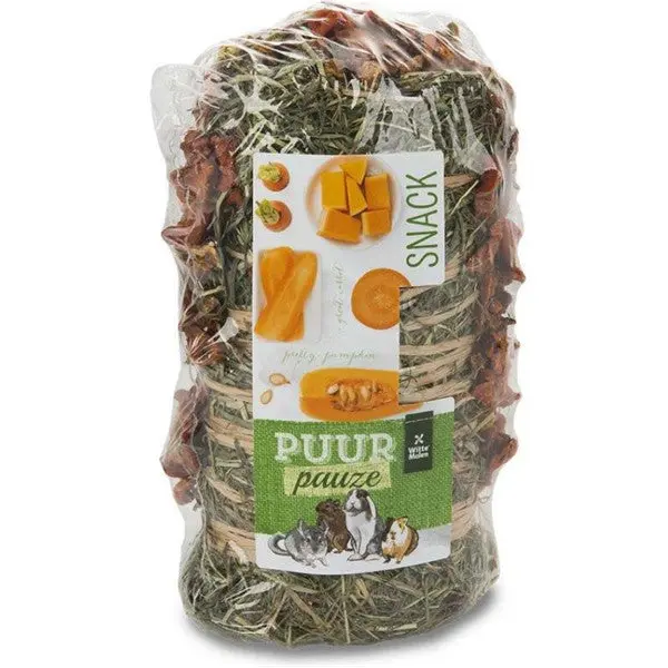 PUUR Pauze Snack pentru rozatoare, cu fan, morcov si dovleac 200g