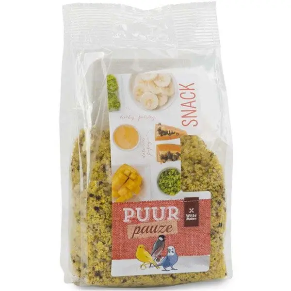PUUR Pauze Delicatesa pentru pasari, cu fructe si ierburi 200g