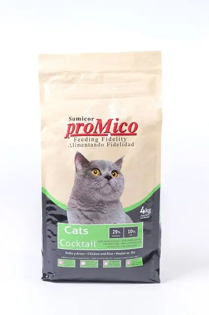 Promico Cocktail, hrana uscata completa pisici, pui si orez, 4 kg