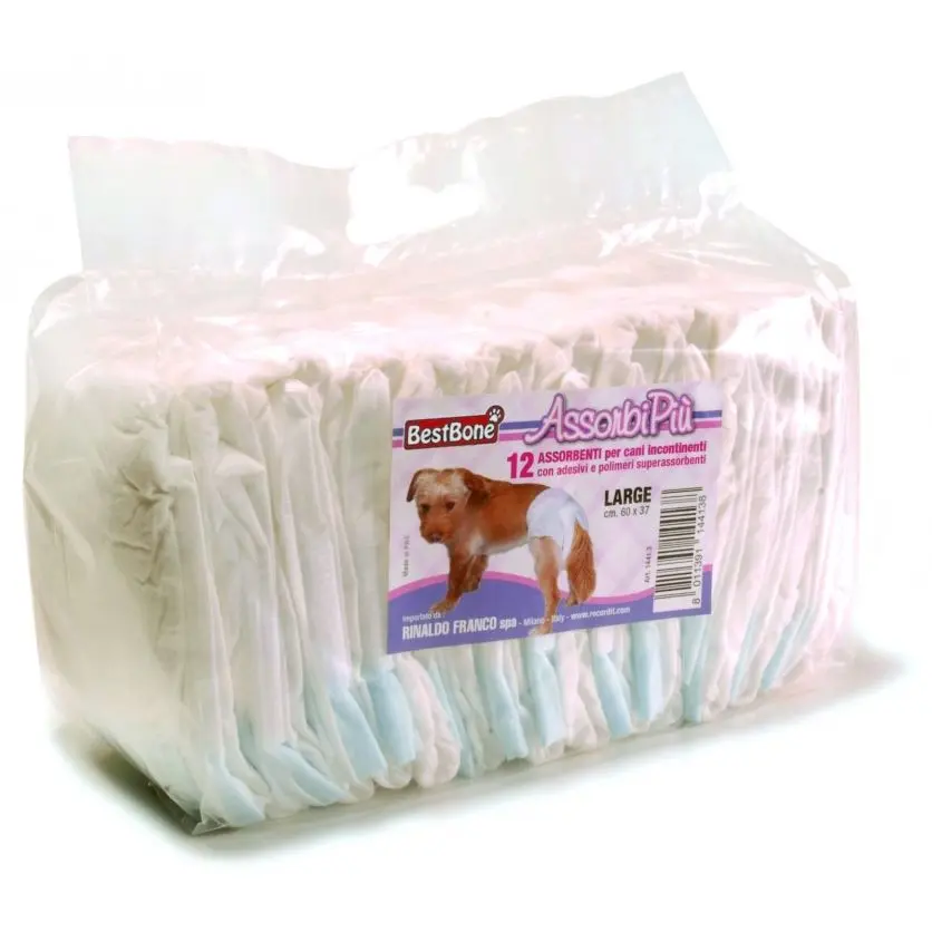Scutece absorbante, L 12 buc