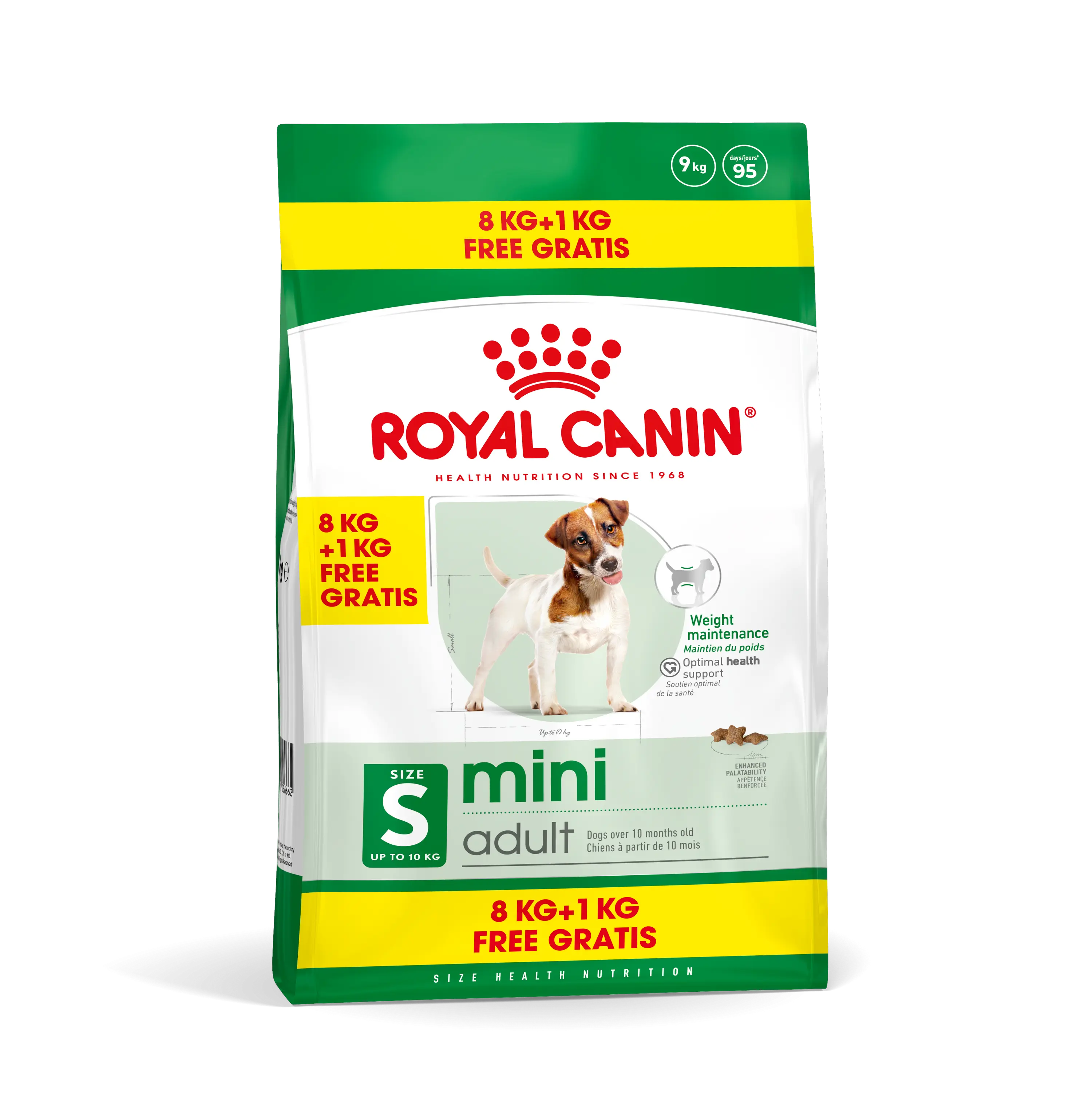 Royal Canin Mini Adult hrana uscata caine, 8+1 kg