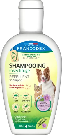 Francodex, Sampon Antiparazitar Repelent Dog/ Cat Fruit, 250 ml
