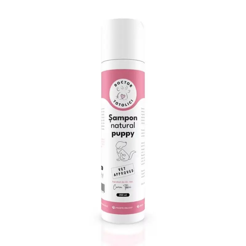 Sampon natural puppy Doctor Totolici, 250 ml