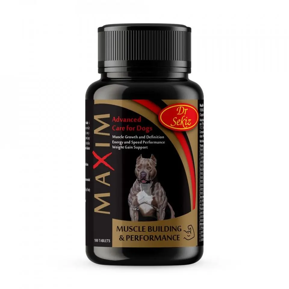 Supliment alimentar, Caini, Maxim, 100 tablete/ 100 g