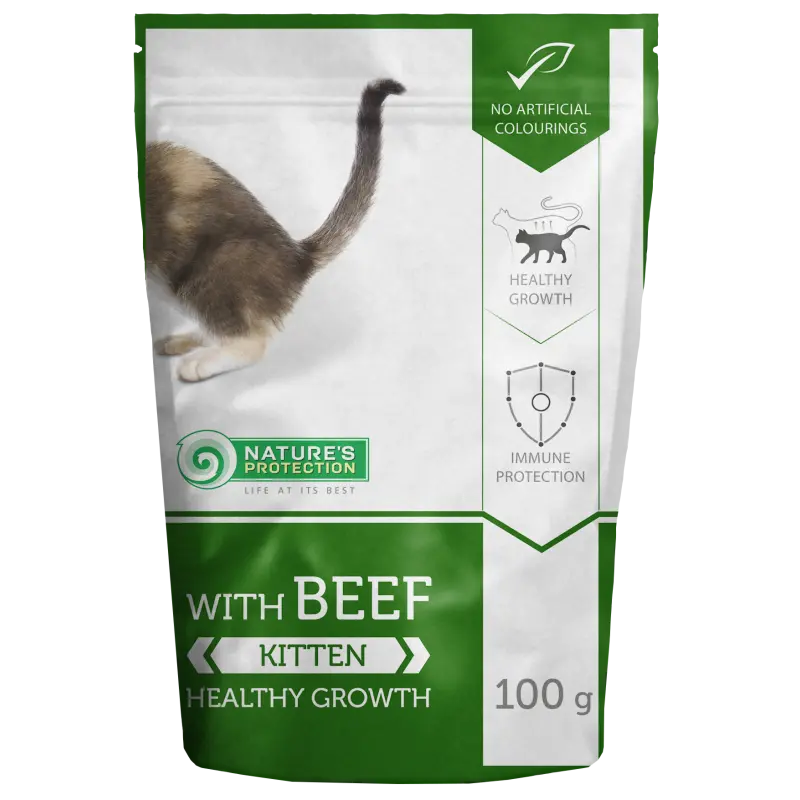 Nature's Protection Kitten Beef, 100 g