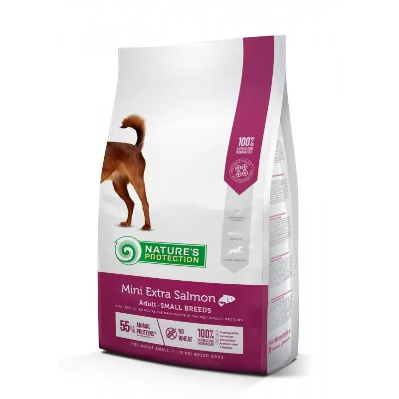 Nature's Protection Dog Mini Extra Salmon, 7.5 kg