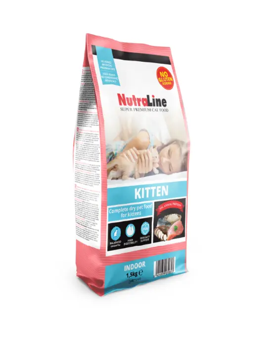 Hrana uscata pisici, Nutraline Kitten, 1.5 kg