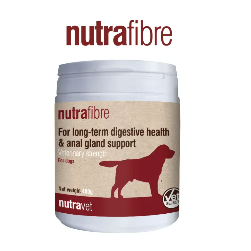 Nutravet Nutrafibre, Caini, 400 g