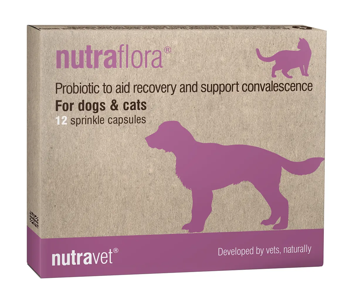 Nutravet Nutraflora, 12 comprimate