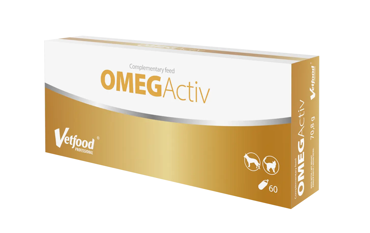 VetFood OMEGActiv, 60 capsule