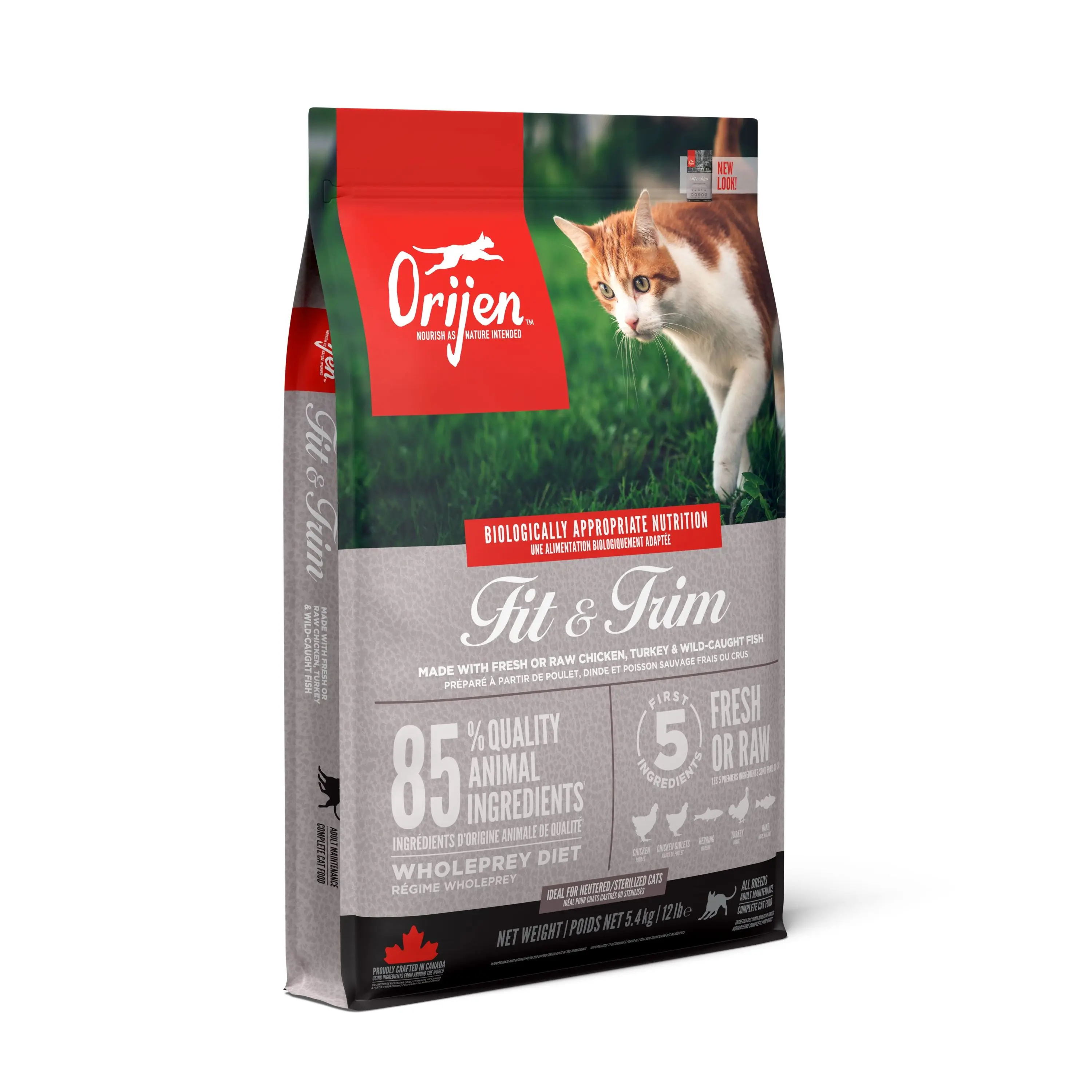 Hrana uscata pisici, Orijen Cat Fit & Trim, 5.4 kg