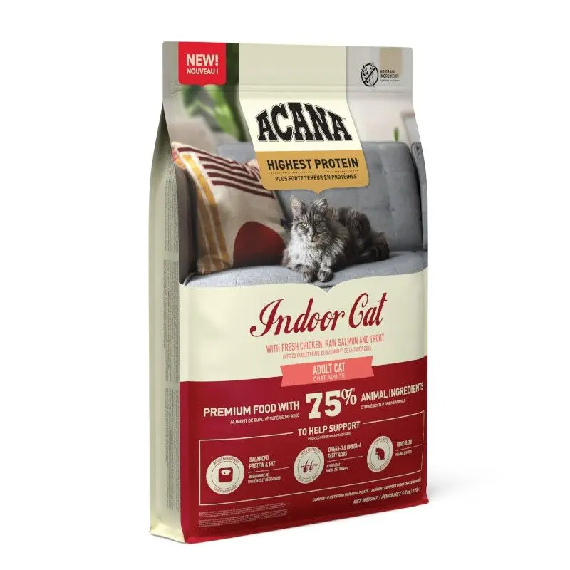 Hrana Uscata Pisici, Acana Cat High Protein Indoor, 4.5 kg