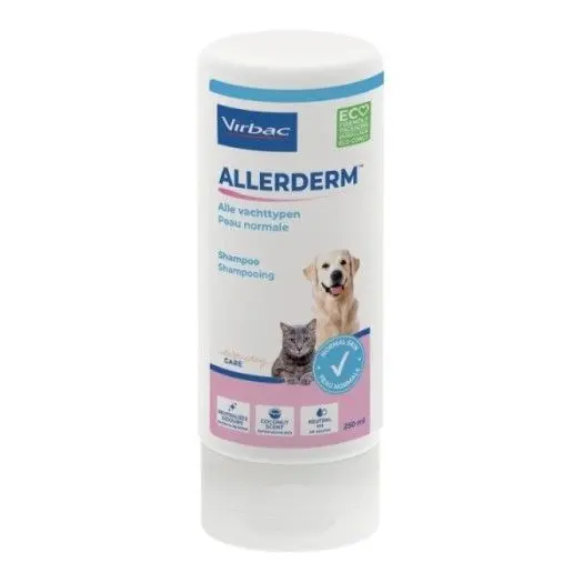 Sampon pentru piele normala, Allerderm, 250 ml