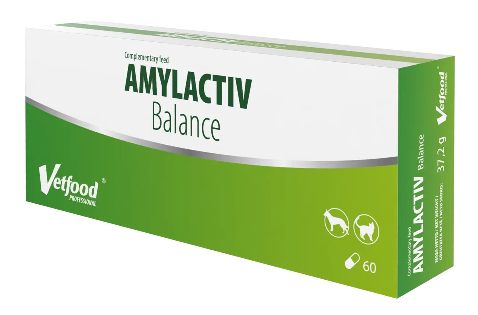 VetFood, Amylactiv Balance, 60 capsule
