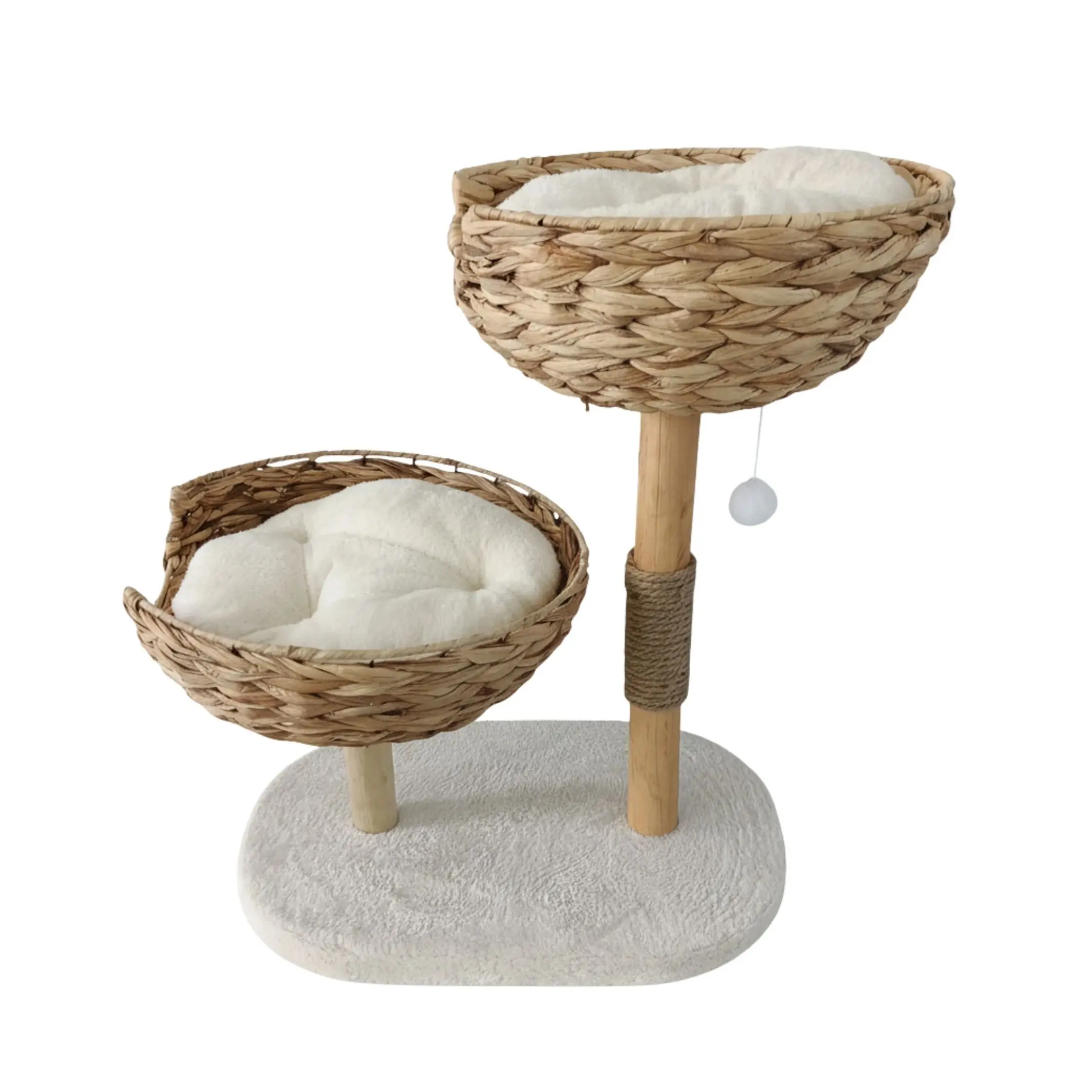 Ansamblu de joaca pisici, Meraki Home, Duo Nest, 60x25x42 cm