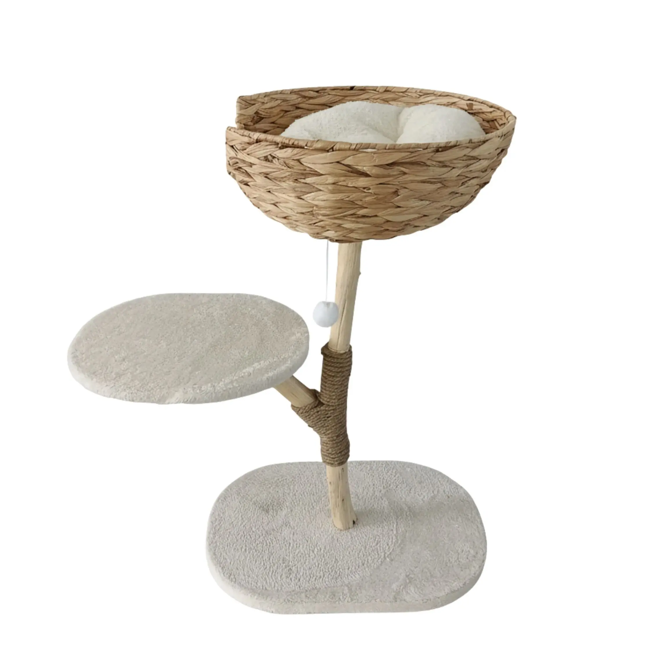 Ansamblu de joaca pisici, Meraki Home, Single Nest, 60x22x42 cm
