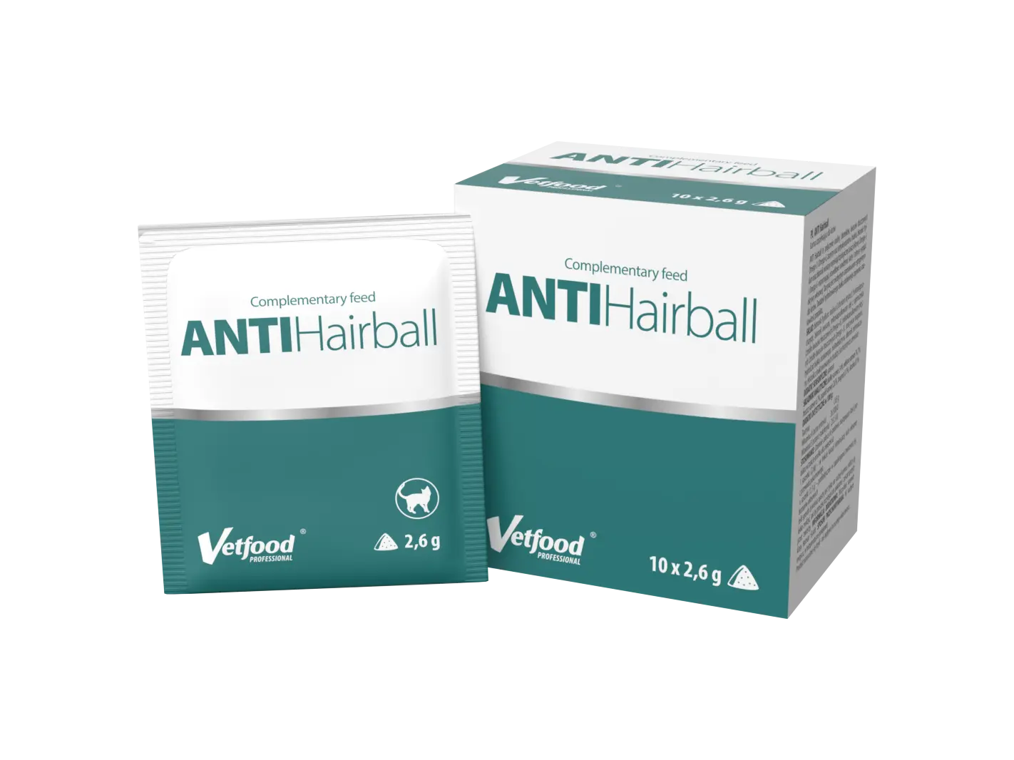 Supliment gastrointestinal, VetFood, Anti Hairball, 10 plicuri x 2.6 g