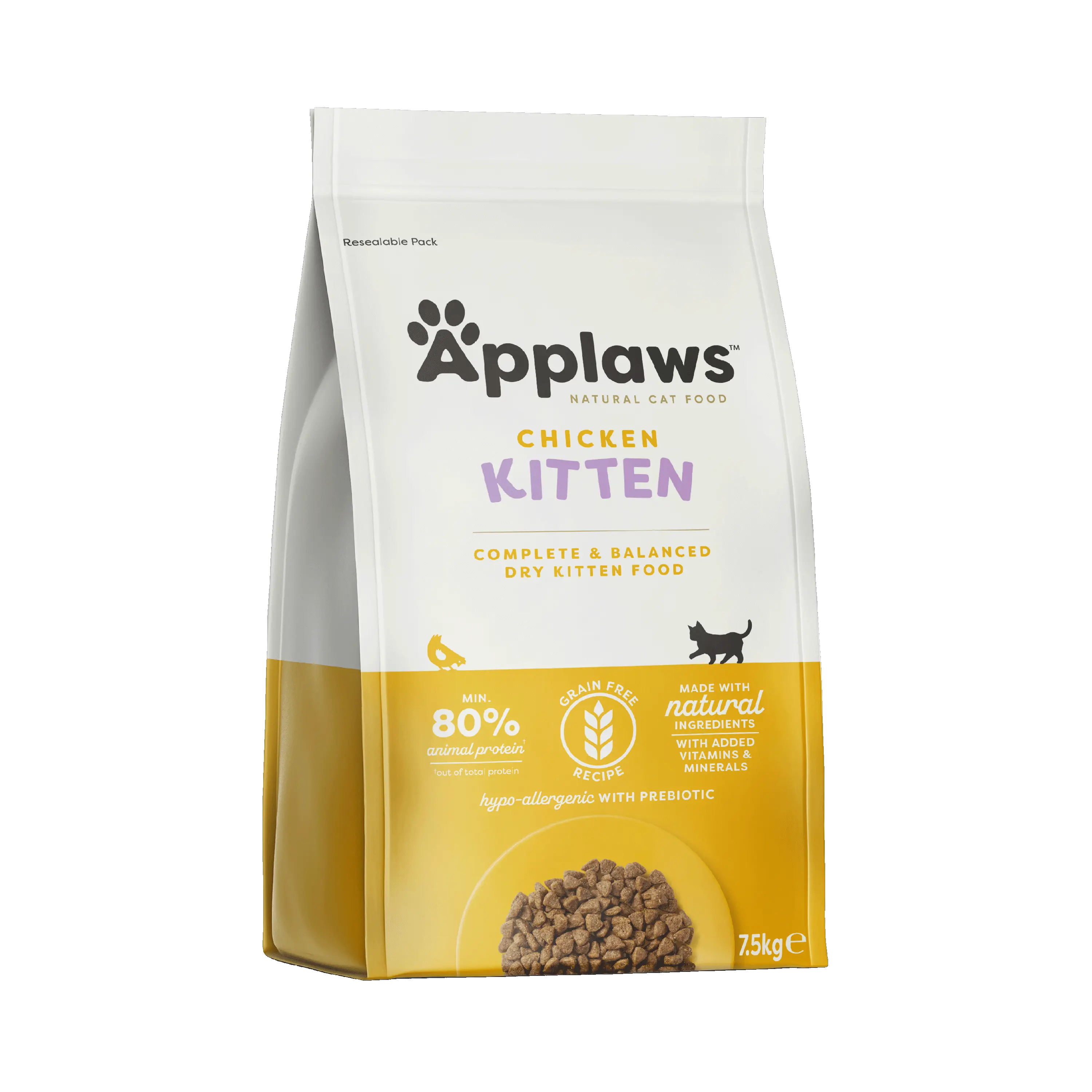 Hrana uscata pisici, Applaws Cat Junior Cu Pui, 7.5 kg