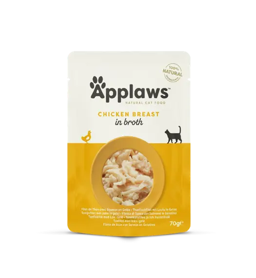 Applaws Chicken Breast in Broth, plic, 70 g