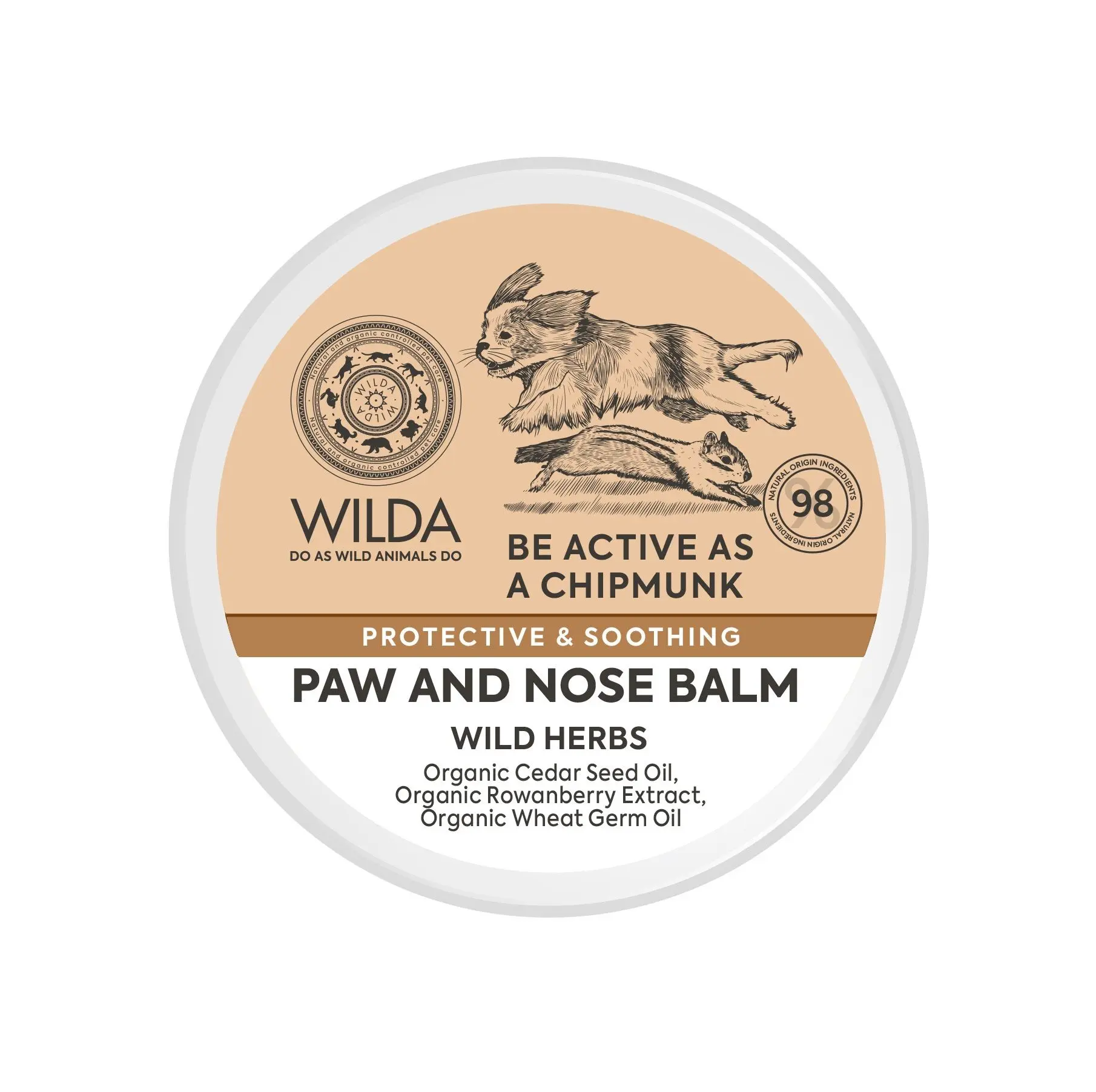 Balsam protectie labute si nas, Wilda Siberica, 40 g