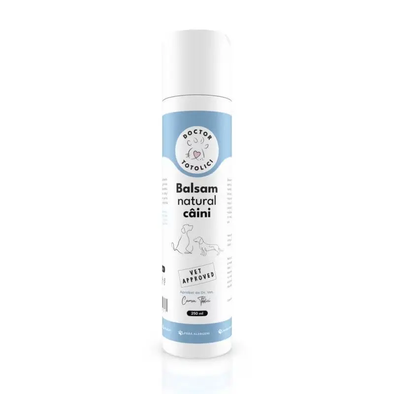 Balsam natural caini Doctor Totolici, 250 ml