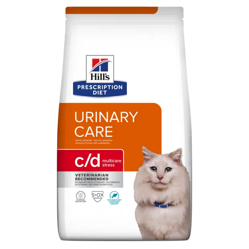 Hill's Prescription Diet Feline C/D Stress Ocean Fish, 3 kg