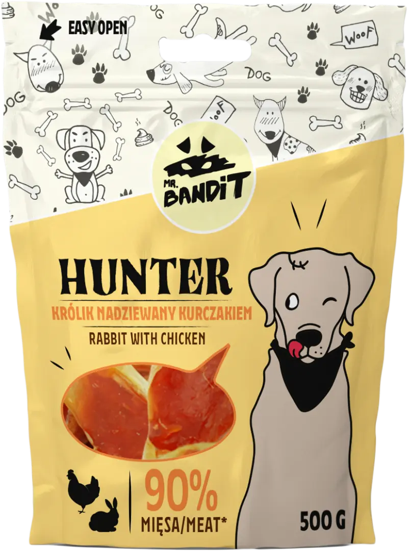 Mr. Bandit Hunter, Iepure Si Pui, 500 g